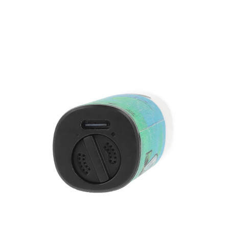 Le port USB-C de la Puff Rechargeable Tornado RandM Strawberry Kiwi par Fumot