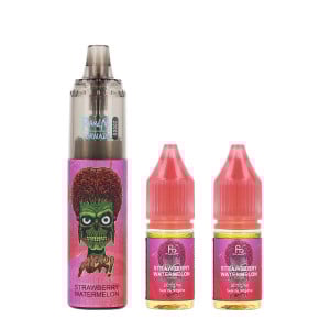 La Puff Rechargeable Tornado RandM Strawberry Watermelon par Fumot