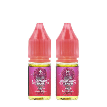 Les deux e-liquides Strawberry Watermelon de chez Fumot