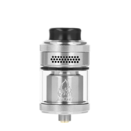 L'atomiseur Blaze Solo 2 RTA de THC et Mike Vapes en Acier