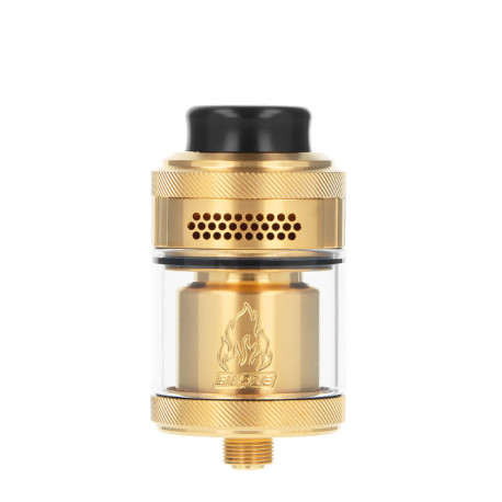 L'atomiseur Blaze Solo 2 RTA de THC et Mike Vapes en Or