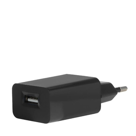 Le chargeur mural USB 2A par A&L en Noir