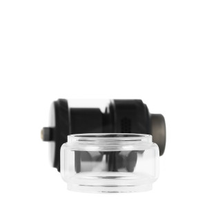 Le pyrex pour atomiseur Blaze Pro Max RTA par Thunder Cloud X Mike Vapes en 8.5 ml