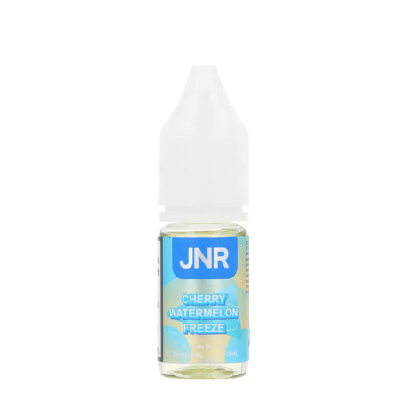 Le e-liquide Cherry Watermelon Freeze 10ml de chez JNR en 20mg/ml de sel de nicotine