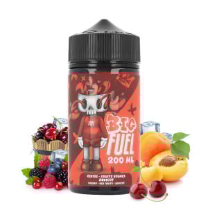 Le e-liquide Cerise Fruits Rouges Abricot Big Fuel de chez Maison Fuel en 200 ml