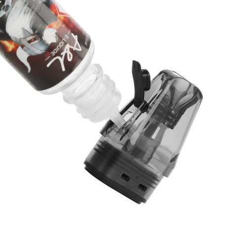 Le remplissage de la cartouche XLIM Top Fill SS de chez OXVA