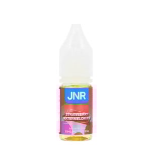 Le e-liquide Strawberry Watermelon Ice 10 ml de chez JNR en 20mg/ml de sel de nicotine
