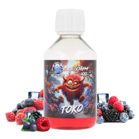 Le e-liquide Toko XXL de chez Belgi'Ohm en 200 ml