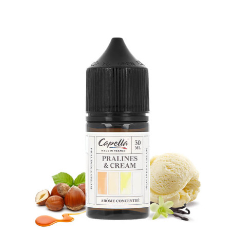 Le concentré Pralines and Cream de chez Capella en 30 ml