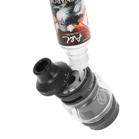 Le remplissage du clearomiseur Centaurus Sub Ohm V2 de chez Lost Vape