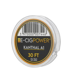 La bobine Kanthal A1 de chez E-Cig Power en 24GA