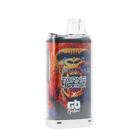 La Puff Rechargeable Torna Max Strawberry Iced de chez Torna-Bar
