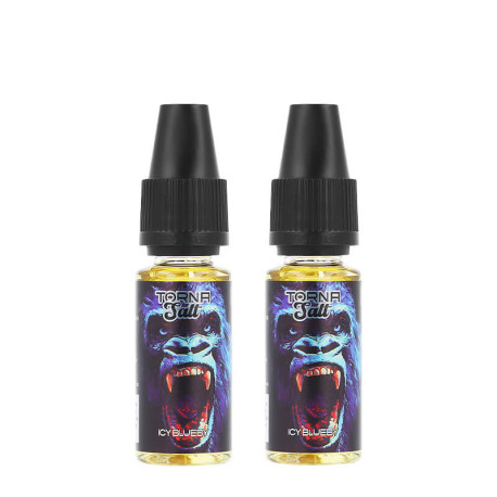 Les deux e-liquides Icy Blueby de chez Torna-Bar
