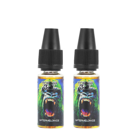 Les deux e-liquides Watermelon Ice de chez Torna-Bar