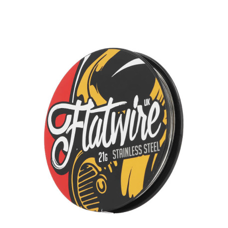 La bobine Stainless 316L de chez Flatwire UK en Ø 21G (0.72mm)
