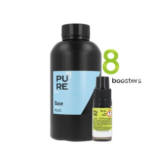 Le pack base DIY 500ml 50/50 de chez PURE en 3mg/ml