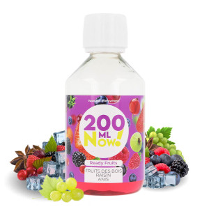 Le e-liquide Ready Fruits 200ml de chez Now