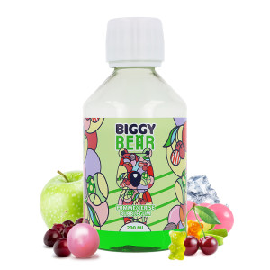 E-liquide Pomme Cerise Bubble Gum 200ml Biggy Bear