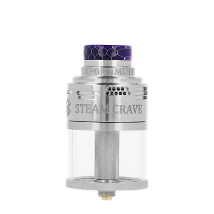 L'aromamizer Plus V4 RDTA de chez Steam Crave en Acier