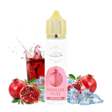 Le e-liquide Grenade Pilée Petit Nuage de chez Levest en 50ml