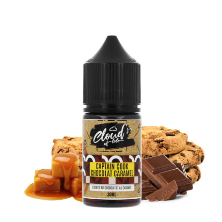 Le concentré Captain Cook Chocolat Caramel par Cloud's Of Lolo en 30 ml