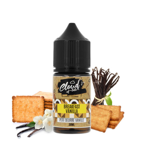 Le concentré Breakfast Vanilla de chez Cloud's Of Lolo en 30ml