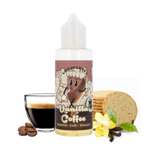 Le e-liquide Vanilla & Coffee 100ml Life is Sweet de Crazy Labs
