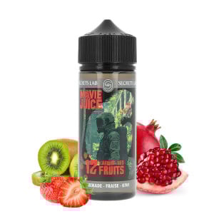 Le e-liquide L'Armée des 12 Fruits en 100ml de Movie Juice par Secret's Lab