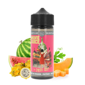 Le e-liquide Le Fabuleux Destin d'Amélie Melon en 100ml de Movie Juice par Secret's Lab
