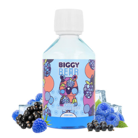 Le e-liquide Cassis Framboise Bleue Biggy Bear par Secret's Lab en 200ml
