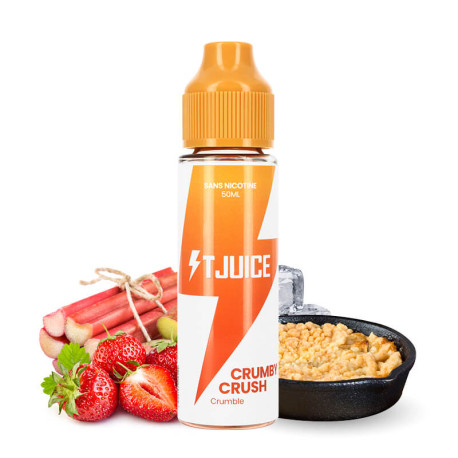 Le e-liquide Crumby Crush 50ml de chez T-Juice