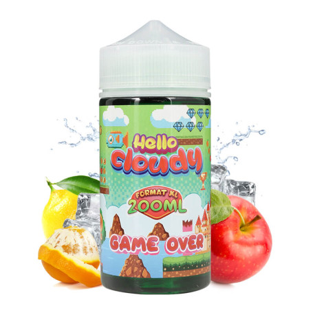 E-liquide Game Over 200ml Hello Cloudy