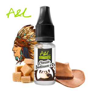 L'arôme Classic Indiana V2 par A&L en 10ml
