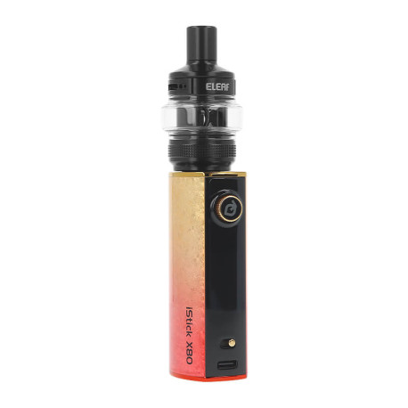 Le kit iStick X80 par Eleaf en coloris Red Yellow Gradient