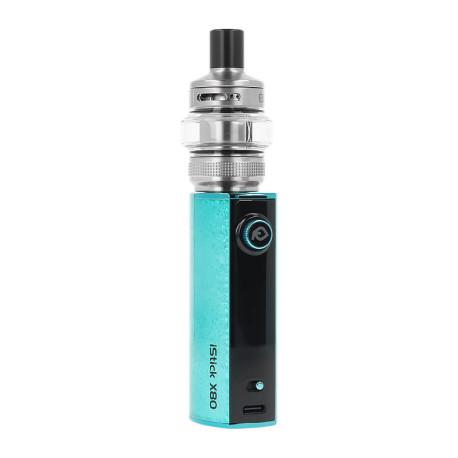 Le kit iStick X80 par Eleaf en coloris Sky Blue