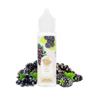Le e-liquide Mûre Cassis 50ml de chez Le Petit Verger