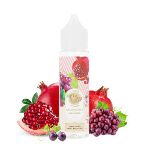Le e-liquide Raisin Rouge Grenade 50ml de chez Le Petit Verger