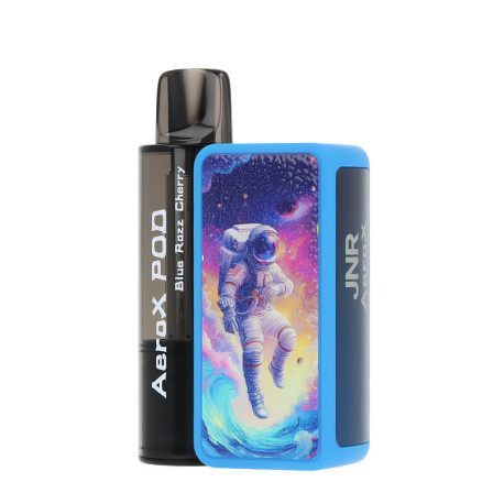 La puff rechargeable Blue Razz Cherry AeroX par JNR
