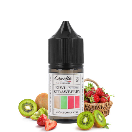 Le concentré Kiwi Strawberry de chez Capella en 30ml