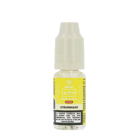 Le e-liquide Citronnade Le Pod Liquide Fizz de PULP en 10ml