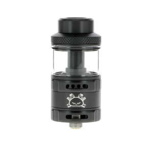 L'atomiseur Fat Rabbit Solo RTA de chez Hellvape en Noir Mat