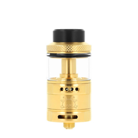 L'atomiseur Fat Rabbit Solo RTA de chez Hellvape en Gold