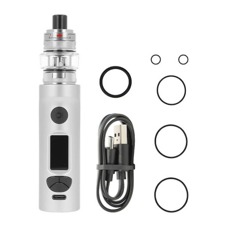 Le contenu de la boîte du kit Boxxer de chez Aspire