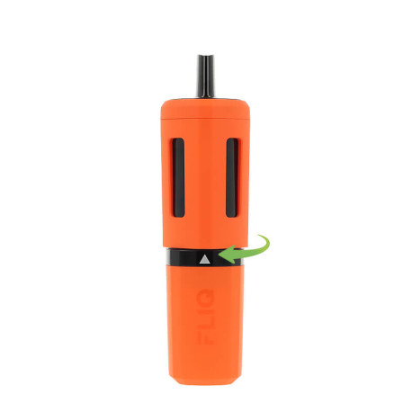 Le système rotatif de la puff rechargeable Fizzy Fliq par Vampire Vape