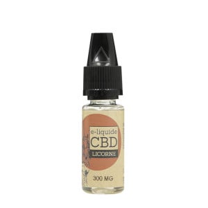 Le e-liquide Licorne CBD par Curieux en 10ml