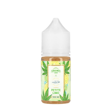 E-liquide La Petite Limo 30ml Greeneo CBD X Petit Nuage en 1000mg/30ml