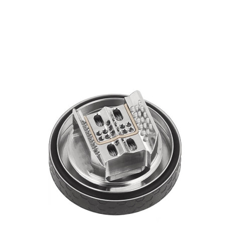 Le plateau de l'atomiseur Dead Rabbit 4 RTA de Hellvape