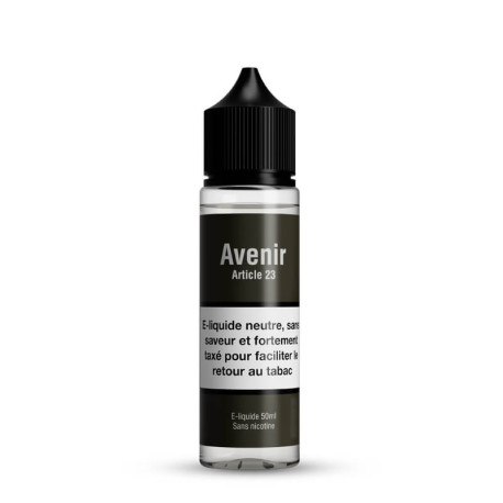 Le e-liquide Avenir de Article23 en 50ml