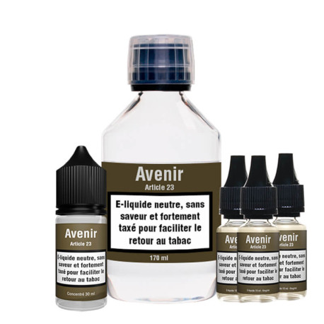 Le pack DIY Avenir de Article23 en 3mg