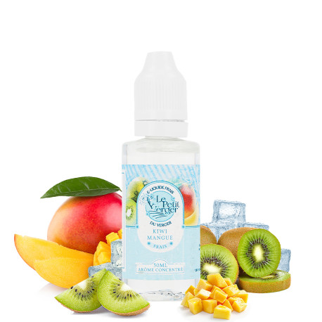 Le concentré Kiwi Mangue Frais Le Petit Verger de Savourea en 30ml